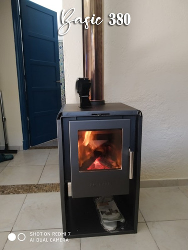 Calefactor Doble Combustión, Estufa, Salamandra Basic 380