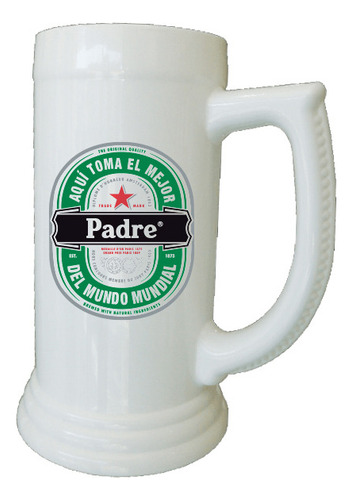 Chops De Cerveza Irrompible Personalizado Dia Del Padre