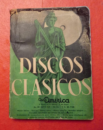 Discos Clásicos Cas América Libro Físico (Usado)