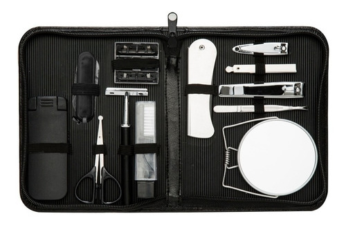 Imagem 1 de 4 de Cuidados Para Homens Barba Cabelo Bigode Kit Viagem