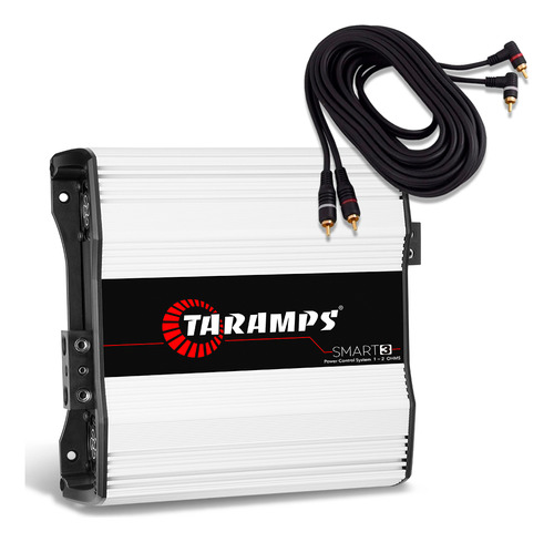 Módulo Amplificador Taramps Smart 3 3000w + Cabo Rca 3m