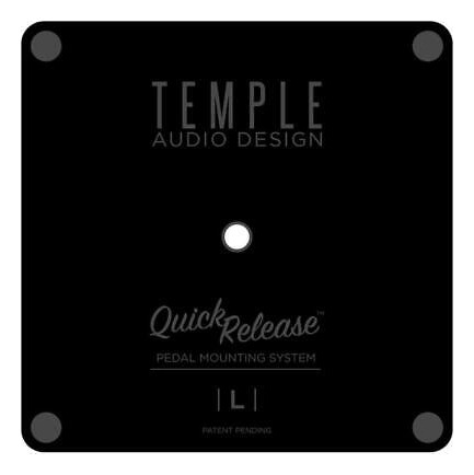 Temple Audio Quick Release Pedal Plate With Screw - Larg Eea