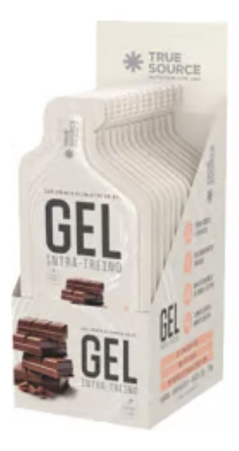 Display C/ 10un Gel Intra Treino C/ Cafeína 350g True Source