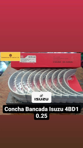 Concha Bancada Isuzu 4bd1 0.25