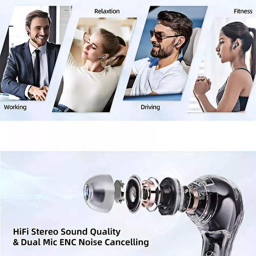 Audífonos Inalámbricos Bluetooth In-ear Inalámbric