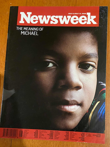 Revista Postuma Michael Jackson Newsweek Edicion Especial