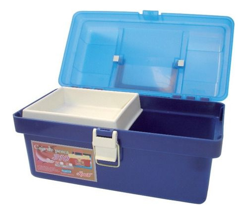 Caja De Pesca Mauri 310 Con 1/2 Bandeja Maletin Anzuelos