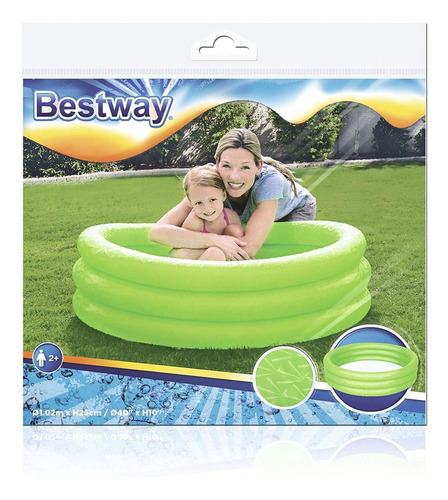 Piscina Inflável Bestway 101lts Verde