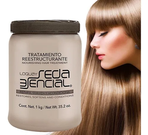 comprar Loquay Seda Esencial Tratamiento Reestructurante Repara Suaviza y Acondiciona 1 Kg