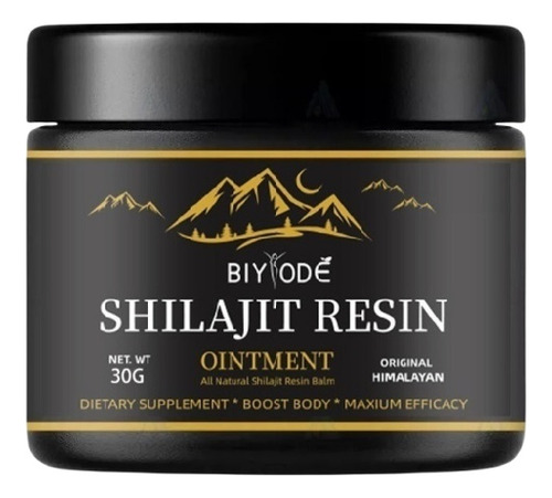 Resina De Shilajit Orgánico Puro Del Himalaya Natural De 600