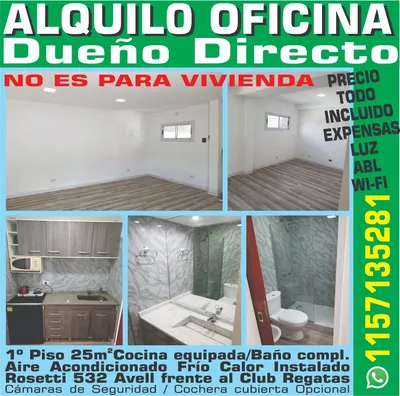 Oficina en alquiler