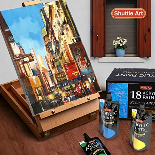 Shuttle Art – Pintura acrílica juego de pintura acrílica de 25