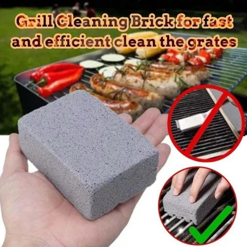 Plancha Grill Clean Brick Grill Grill Clean Stone Para Barba