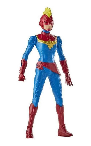 Muñeca Capitana Marvel Carol Danvers 23cm Figura Acción 