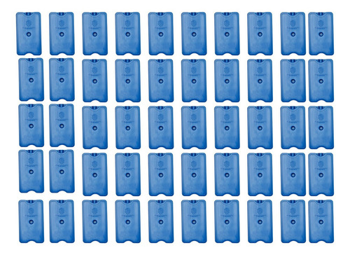 Gelo Artificial Rígido Reutilizável 200ml Kit C/ 50 Unidades