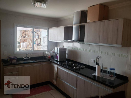 Imagem 4 de 21 de Imob01 - Sobrado 130 M² - Venda - 3 Dormitórios - 1 Suíte - Vila Linda - Santo André/sp - So0281