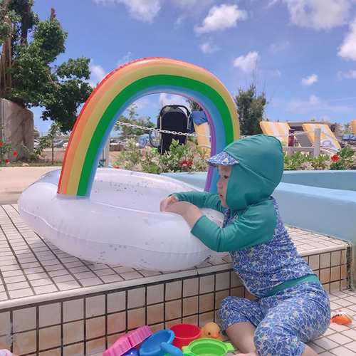 Anillo De Natación Inflable Con Asiento Anillos De