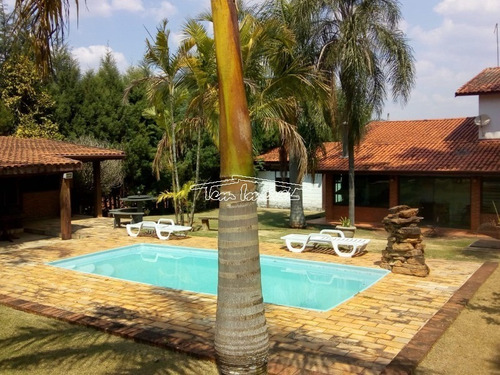 Imagem 5 de 21 de Chácara No Condomínio Fechado Vale Das Orquídeas Em Iperó. Piscina E Churrasqueira! - Ch00586 - 69437595