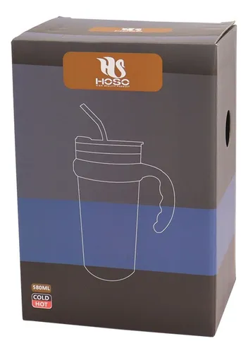 Termo Botella Agua Taza Cafe Térmica Acero Inoxidable Hoso