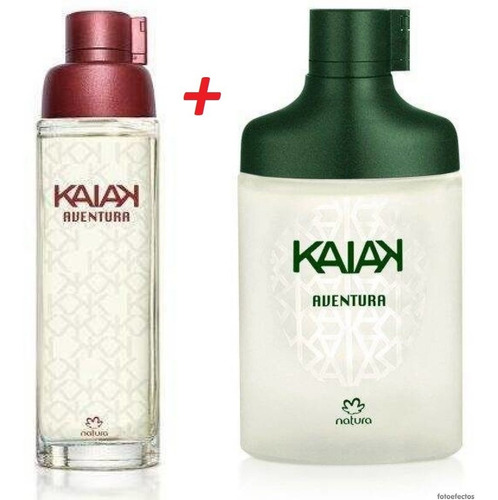 Perfume Masculino + Femenino Kaiak Aventura 100 Ml Natura