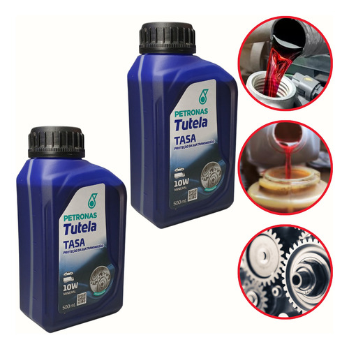 Óleo Petronas Atf Tasa 10w Kit 2 Unid 500ml Direção