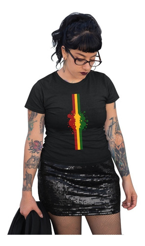 Camisetas Para Dama De Reggae En Oferta Manga Corta