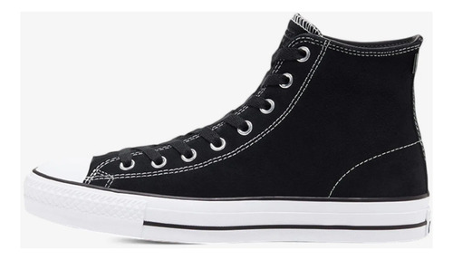 Zapatillas Converse All Star Cons Pro Suede Hi Negro Blanco