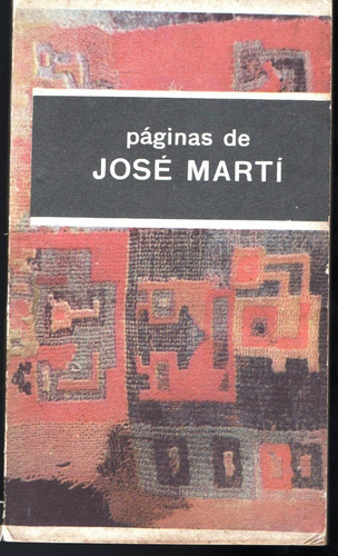 Páginas De José Martí  José Martí.