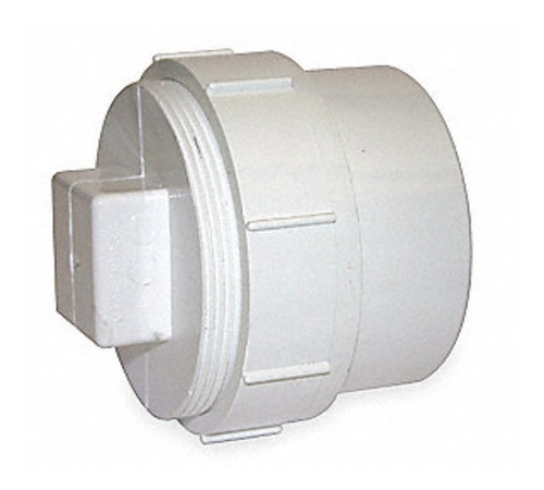 3 Tapón Registro De 4 Adaptador Hembra Pvc Dwv Sanitario (Usado)