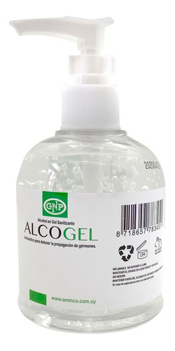 Alcohol En Gel Gnp 250ml