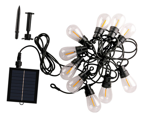 Cadena De Luces Para Exteriores, Luces Colgantes Alimentadas