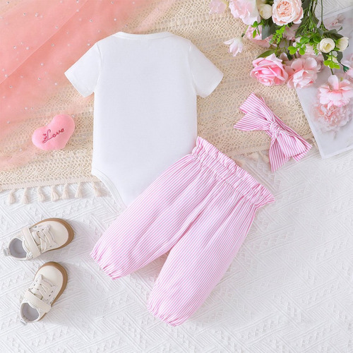 Conjunto De Ropa Para Bebé Pantalón Estampado