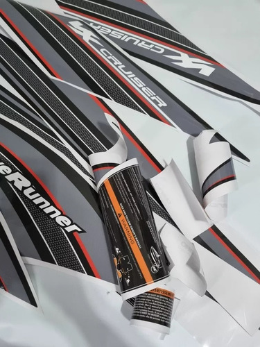 Kit Adesivos Jet Ski Yamaha Vx Cruiser 2010 Detalhe Vermelho