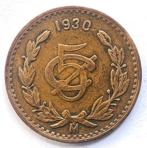 5 Centavos 1930 Mo