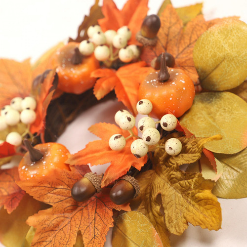 Anillos De Velas De Otoño, Coronas, Guirnaldas De Velas