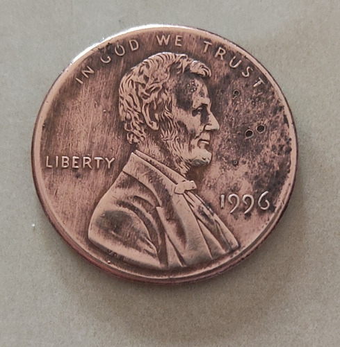 Moneda 1 Centavo De Dólar (1996) Estados Unidos