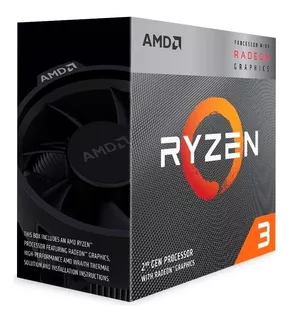 Procesador Amd Ryzen 3 3200g Con Gráficos Radeon Rx Vega 8