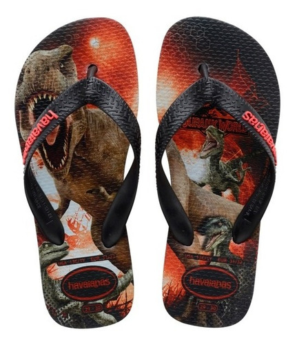 Zonazero Havaianas Ojotas Jurassic World Niños Originales