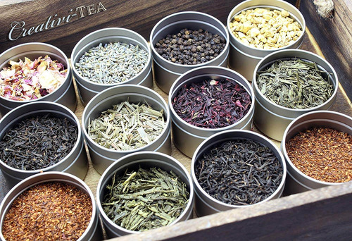 Suelta La Hoja De Té Sampler Set De Regalo Surtido - Cree Su