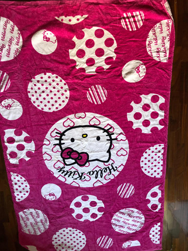 Toalla De Hello Kitty Original De Sanrio