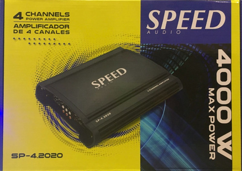 Amplificador Speed Audio Sp-4.2020