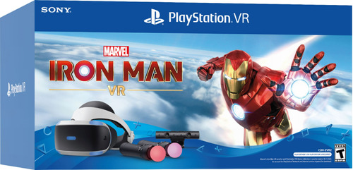 Playstation Vr Con Iron Man Incluido Nuevo Hago Cambios 