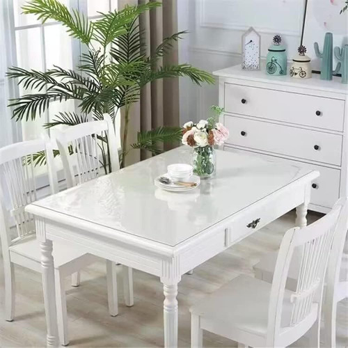 Protector De Mesa Transparente Royhom De 1,5 Mm De Grosor...