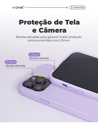 Capa Dropguard Colors iPhone 13 Pro Proteção X-one Sakura