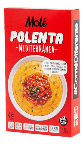 Polenta Mediterránea - Molé - 180g