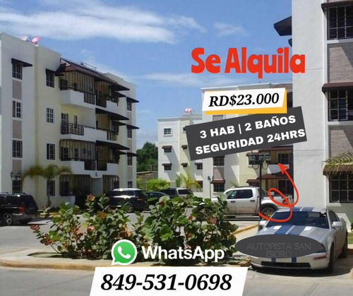 Apartamento En Alquiler. Seguridad 24 Horas