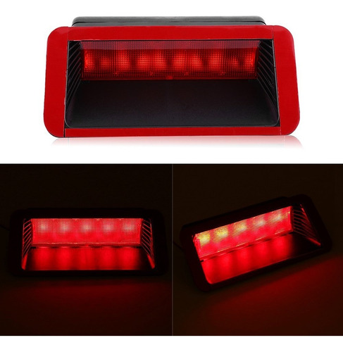 Tercera Luz De Freno Led 5 12v Universal Coche Montaje Alto