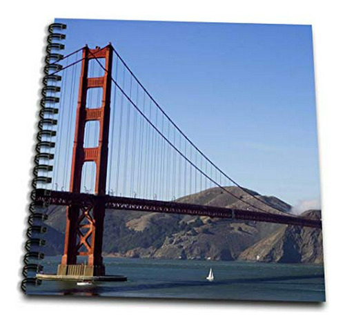 Cuadernos - 3drose Golden Gate Bridge, San Francisco, Califo