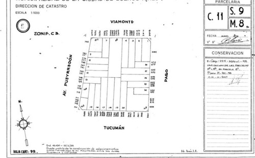 Imagen 2 de 3 de Av. Pueyrredon Al 700 Y Tucuman 8,66 X 24 Apto 2000 M2 Vendibles Codigo Nuevo