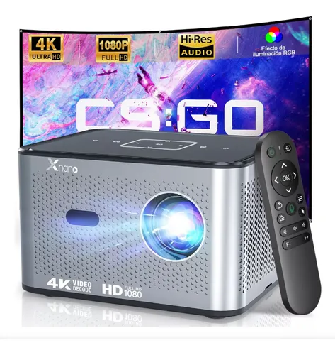 Proyector Xnano Professional 4k Android 5g Wifi Full HD 1080p | Meses sin  interés